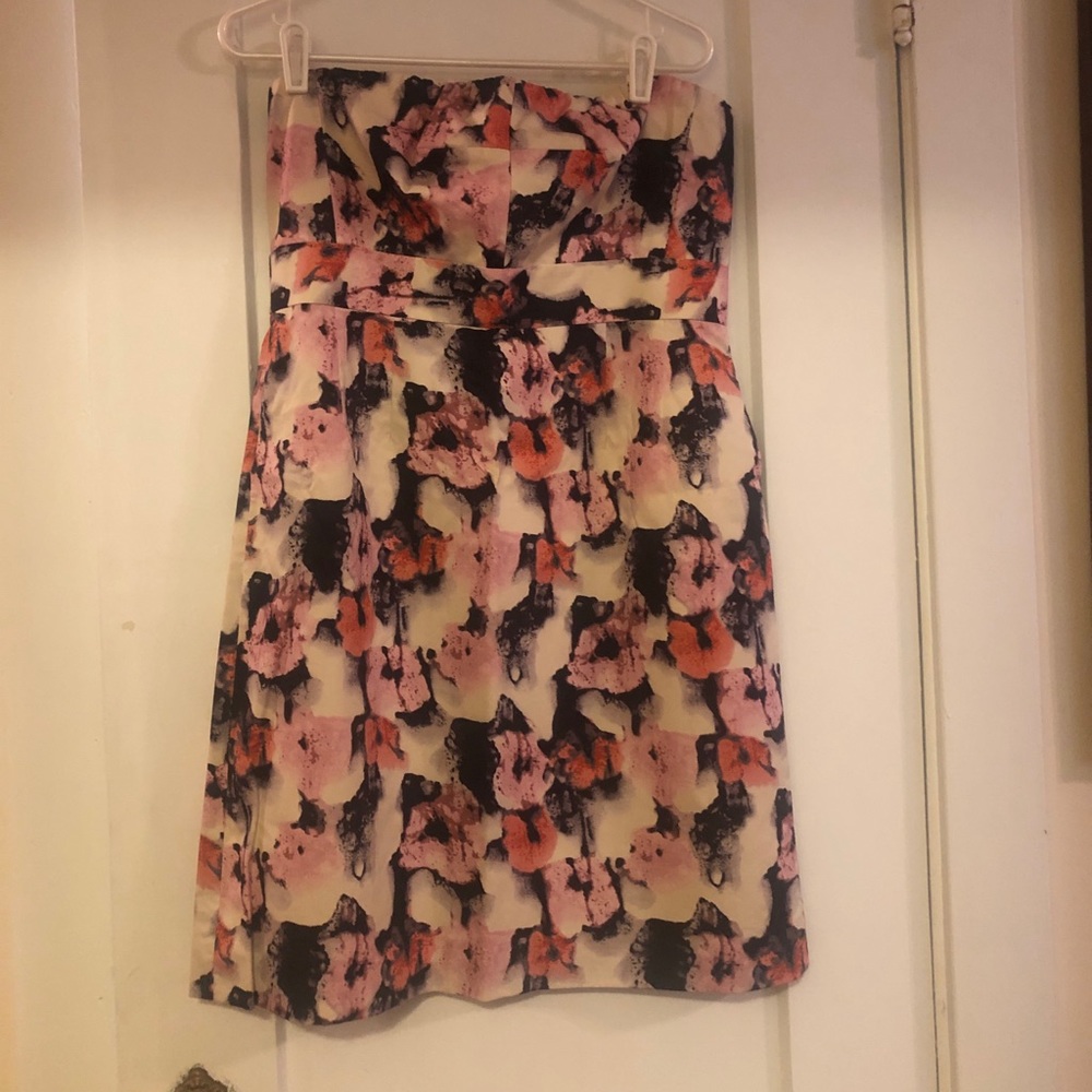 J Crew strapless dress with tags